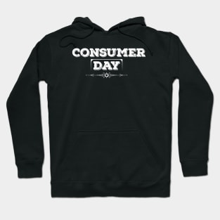 World Consumer Rights Day White Hoodie